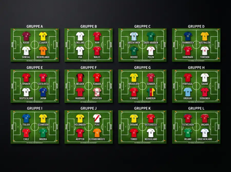 WM 2026 Gruppenphase Prognosen für alle 12 Gruppen mit Wett-Tipps